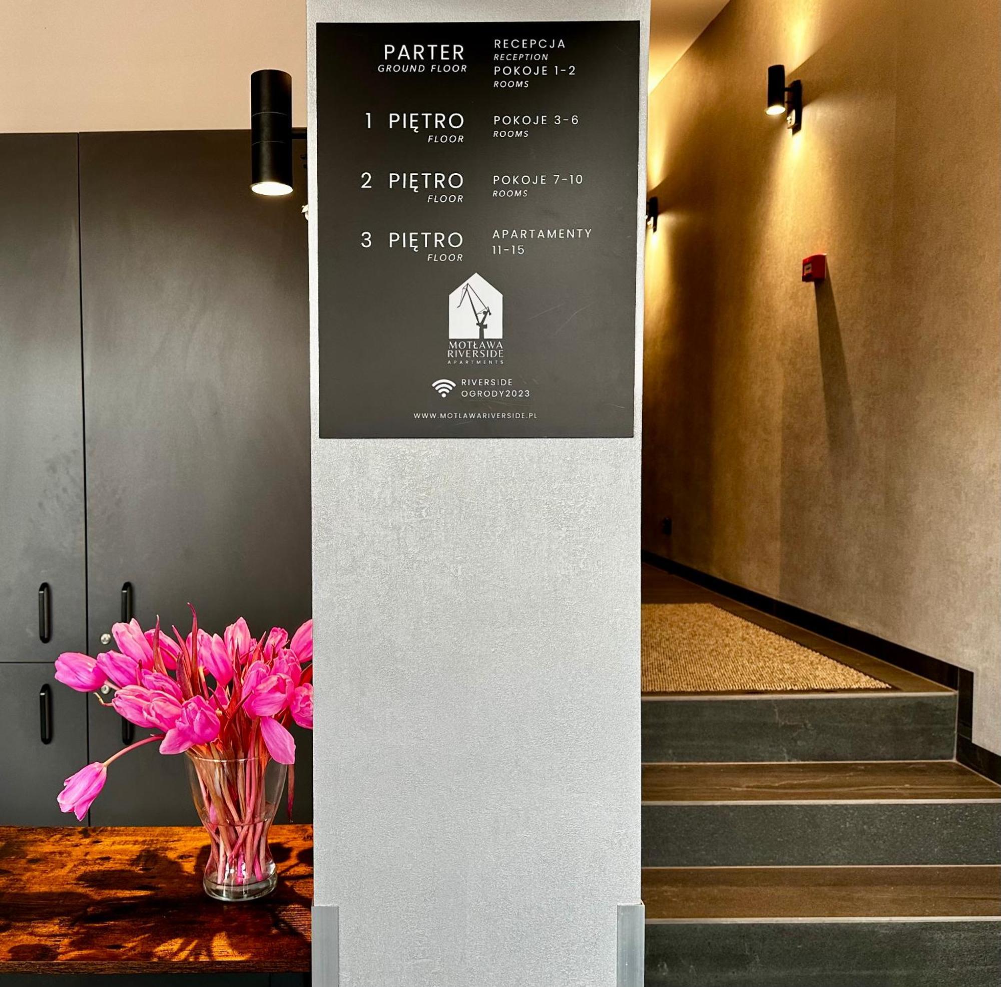 Motlawa Riverside Apartments - Boutique Stay In Gdańsk Exteriör bild