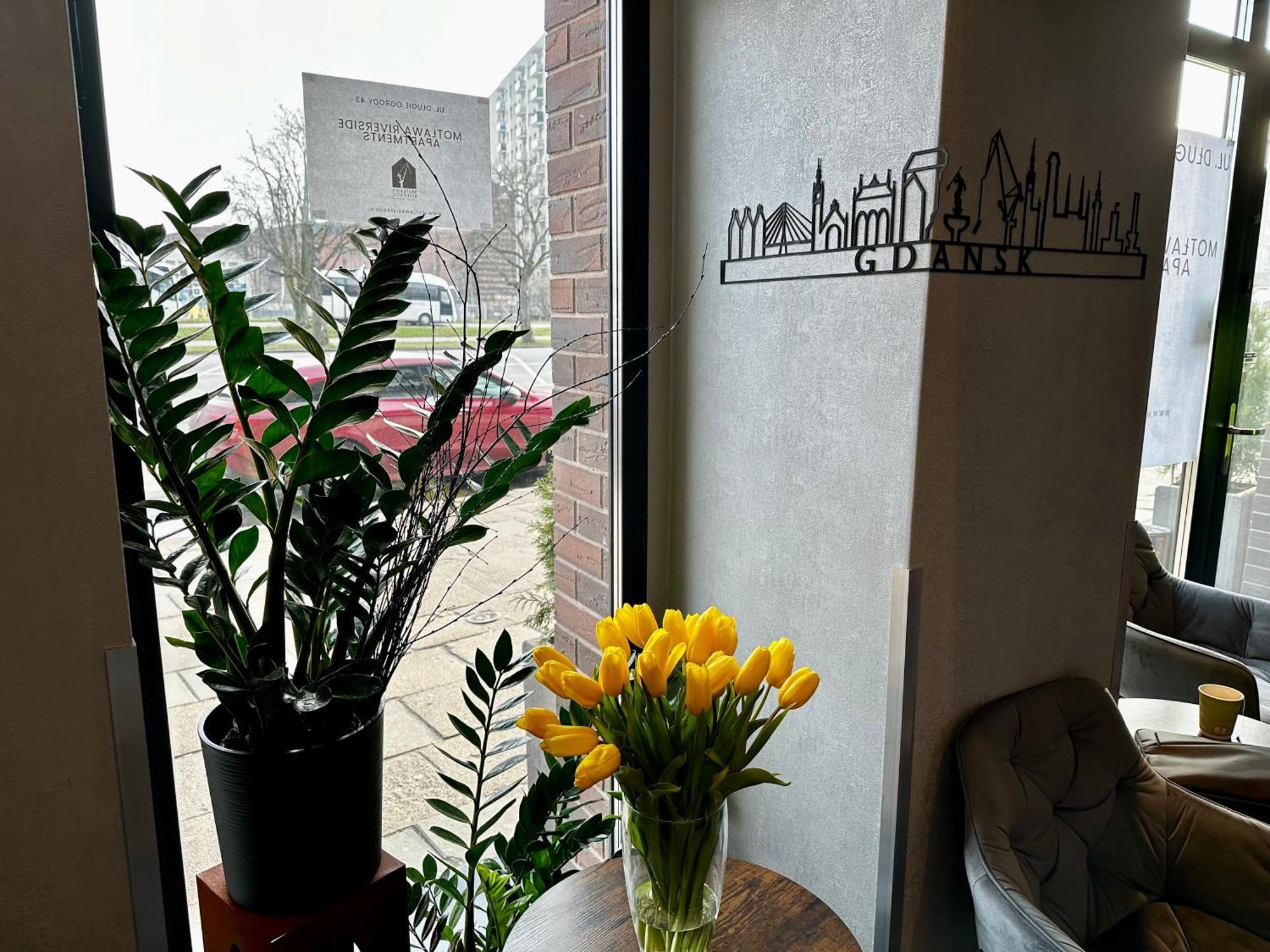 Motlawa Riverside Apartments - Boutique Stay In Gdańsk Exteriör bild