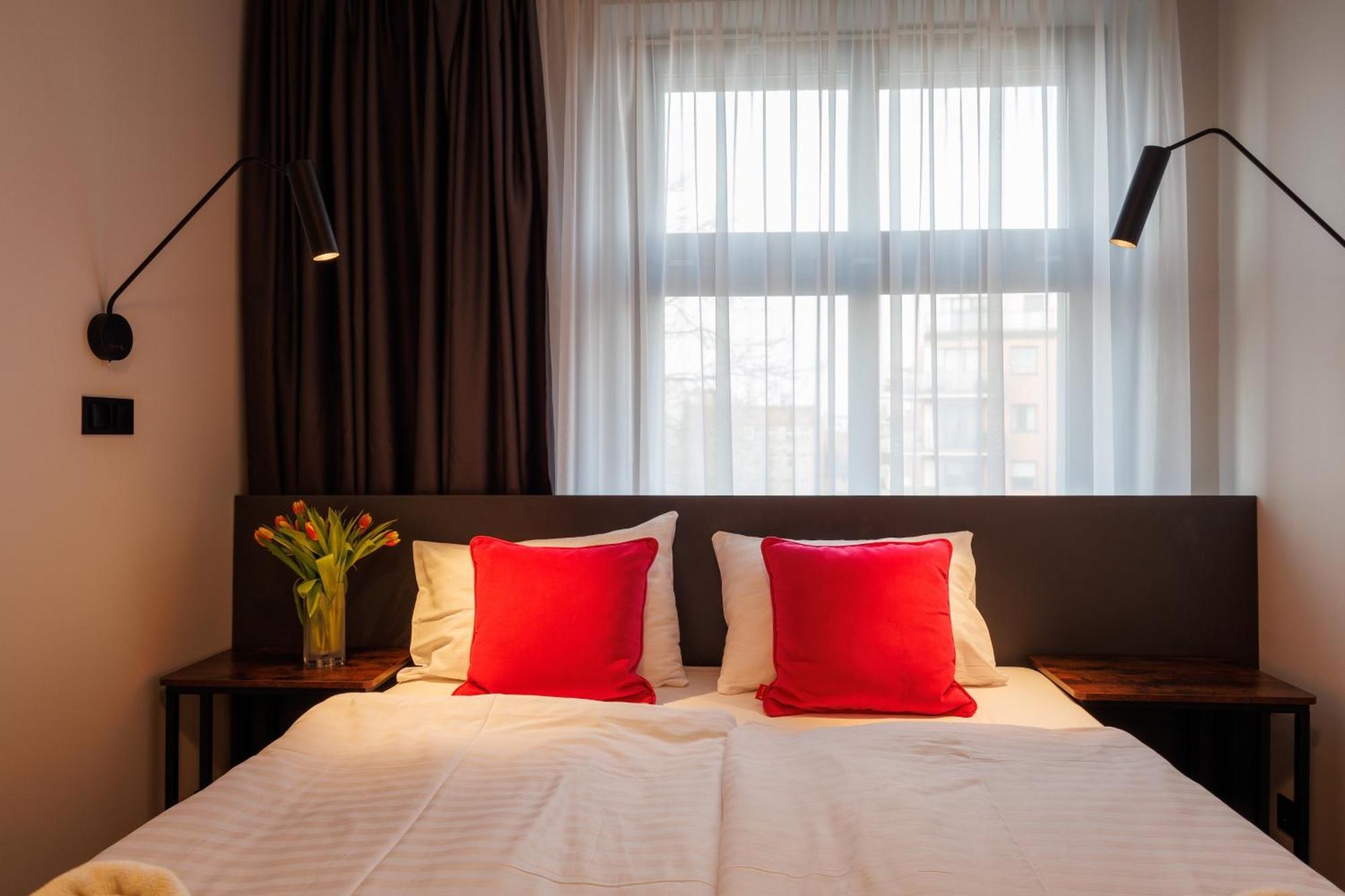 Motlawa Riverside Apartments - Boutique Stay In Gdańsk Rum bild