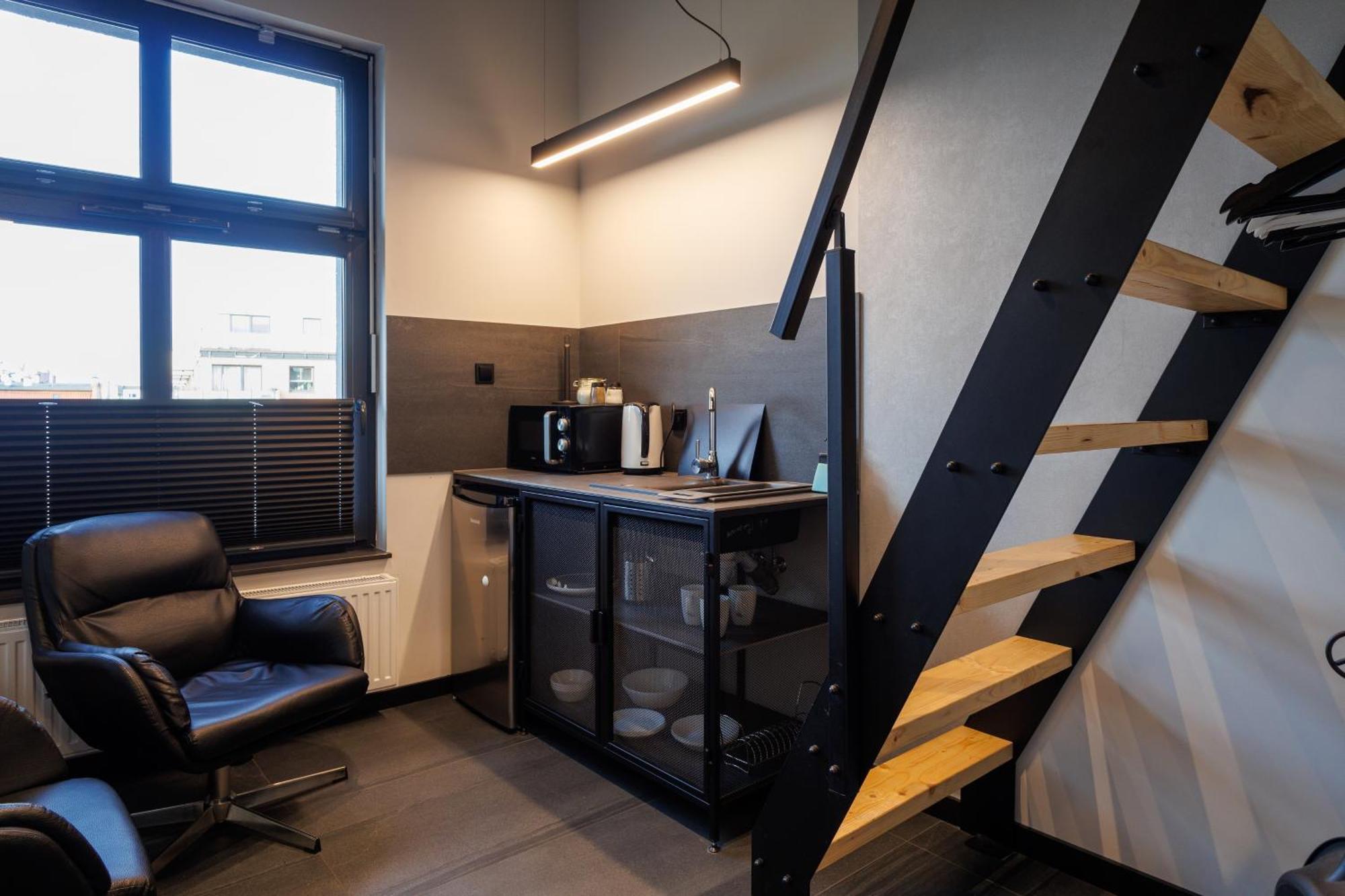 Motlawa Riverside Apartments - Boutique Stay In Gdańsk Rum bild